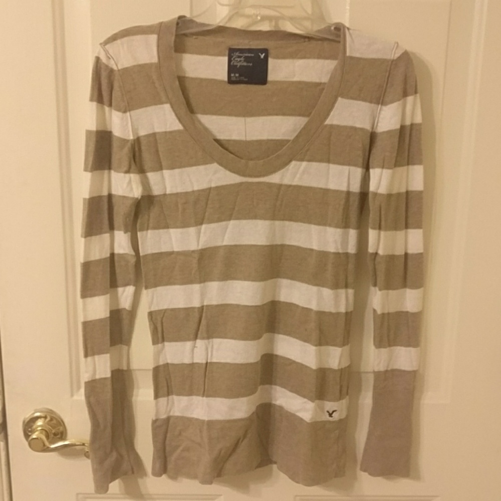 Striped long sleeve shirt